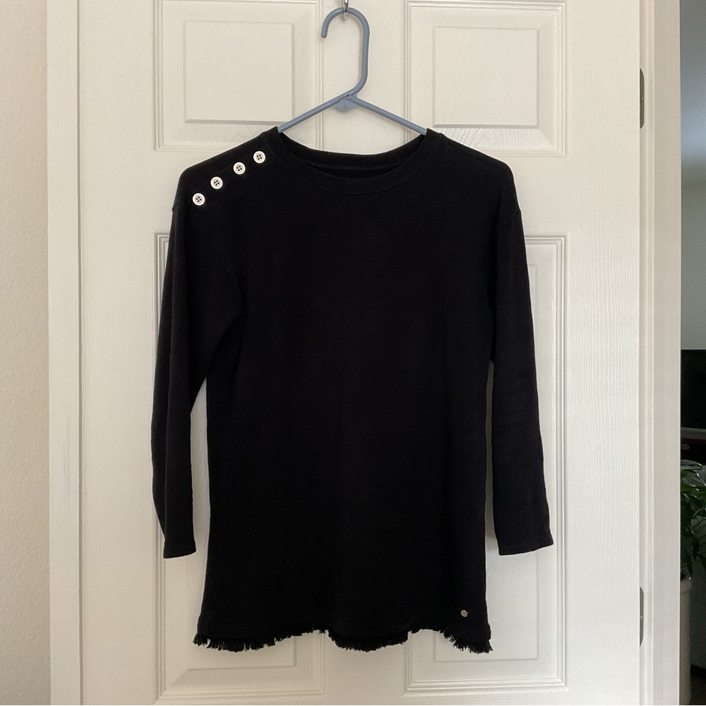 Spartina 449 Hudson Fringe Top Size XS